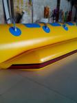 Single Lane Inflatable Water Toys , PVC Tarpaulin Banana Boat Towable for 6