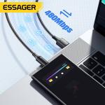 ESSAGER ES-X45 Series 100W Data Cable Charging Cable USB C to USB A