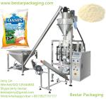 Certified full automatic flour packaging machinery with Auger filler,spiral