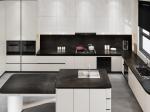 Versatile U Shaped Kitchen Cabinet Modern Black Kitchen Cabinet With Maximized