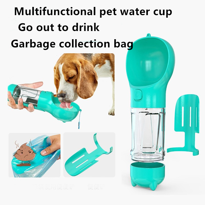 ABS Travel Companion Pet Water Cup Dog Water Fountain Pot