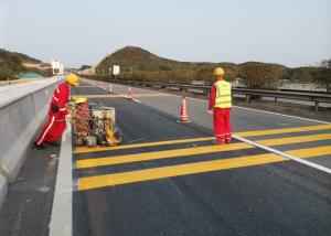 China Reflective Thermoplastic Yellow Road Marking Paint factory