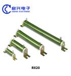 200W 50 Ohm 100 Ohm 200 Ohm Braking Resistors with Glazed Enamel Ceramic