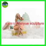 customize size fiberglass icecream as decoration statue in plaza hall or
