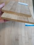 Three Layer Horizontal Solid Bamboo Wood Panels E0 Carbonised Bamboo Plywood