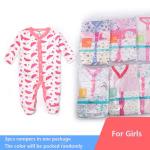 Autumn new baby long sleeve bodysuits Baby Girl Boy cartoon bodysuits cotton 0-2