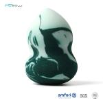 Green White Gourd ISO9001 Beauty Blender Pocket Puff