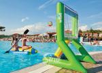 Heat welding adults inflatable water polo goal with lead free 1000D pvc