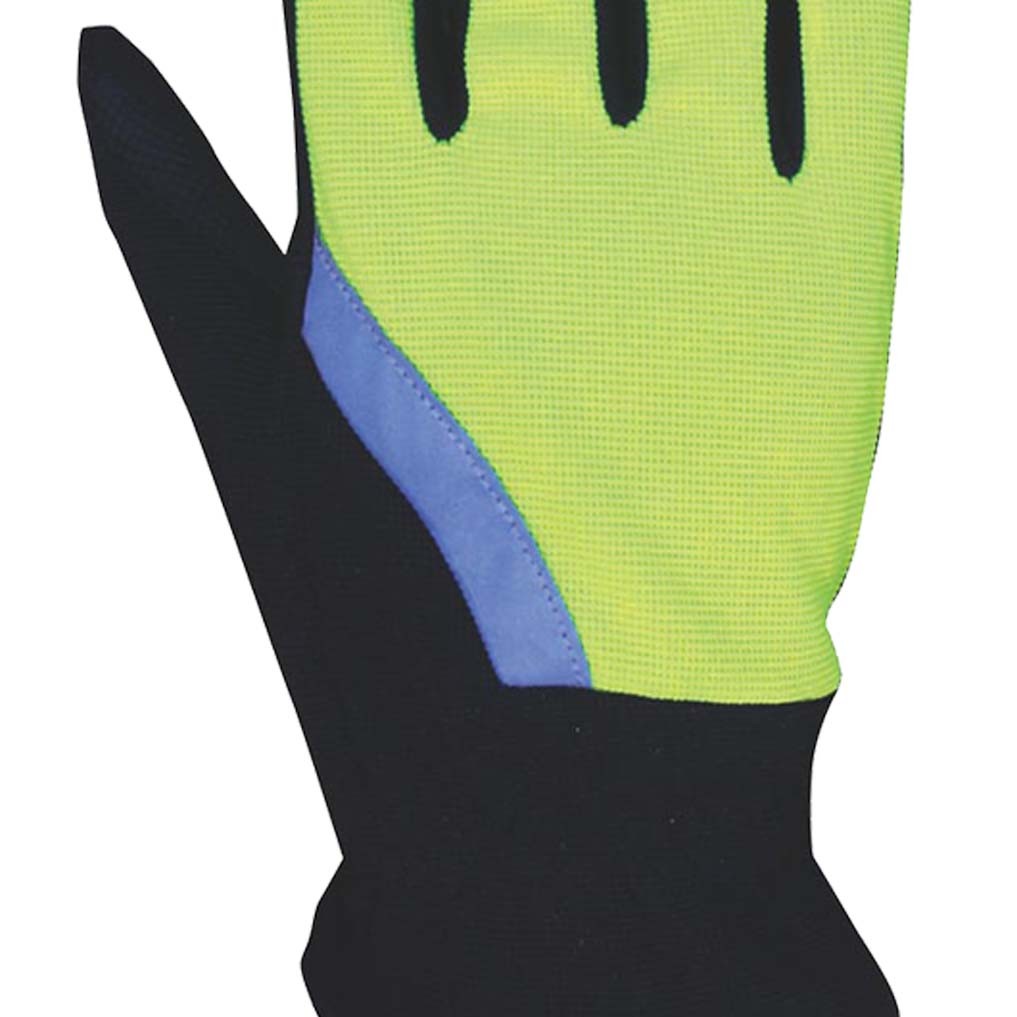 CE Winter Gloves PU Palm 40g Thinsulate Lining With Reflective Strap