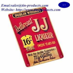 China Sell Tin sign,metal signs , gift signs, promotional sign-Golden Tin Co.,Limited factory
