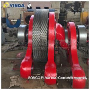 China Mud Pump Spares Crankshaft Assembly AH36002-02.00 AH37001-01.00 BOMCO F1300/1600 factory