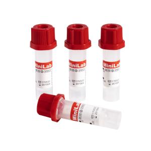 China CE Approved Micro Blood Collection Tube Plain No Additive 0.5ml factory
