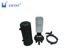 China 96 dome type fiber optic splice closure with 1 oval port and 3 round port factory