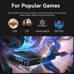 Intel Core i3 i5 i7 Series Mini Computer With DDR4 Or DDR3L Memory Support HD