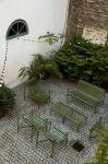 Mail Packing Steel Frame Outdoor Furniture Garden Set Minimalist Style by