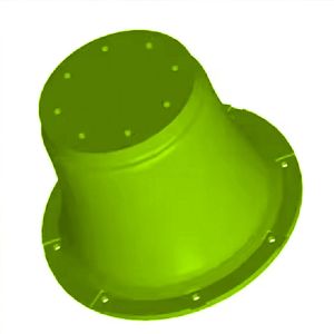 China Dock Ship Protection High Impact Resistance Cone Rubber Fenders With Long Lifespa on sale