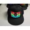 Buy cheap sound-Activated party LED hat Light up music flashing el cap Wireless voice from wholesalers