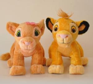 China Disney Original King Simba And Nana Plush Toys factory