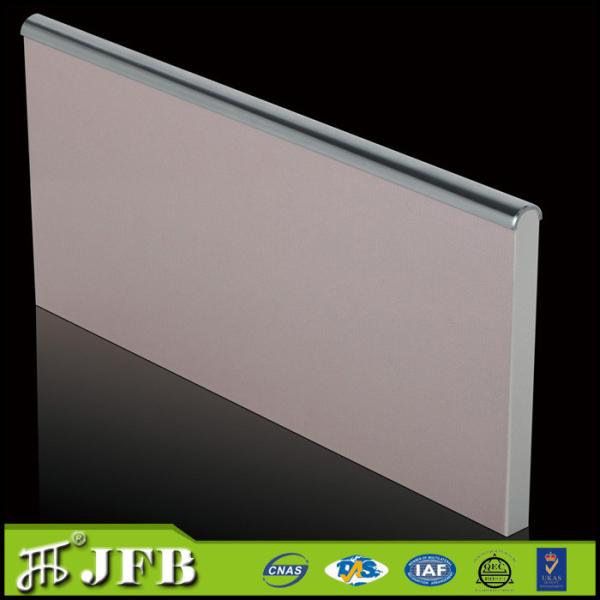Kitchen cabinet aluminium profile 800mm bright light aluminium profile edge