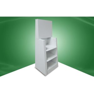 4C Printing Cardboard Display Racks Cardboard POS Display Stands for Electronic