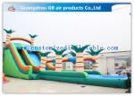 Colorful Funny Toy Kids Inflatable Water Slides For Outdoor Amusement Park
