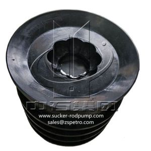Rubber Oilfield Cementing Tools Cementing Wiper Plug  Rotating Top Bottom