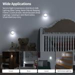 ABS Wireless 0.6W 3LEDs USB Rechargeable Motion Sensor Light