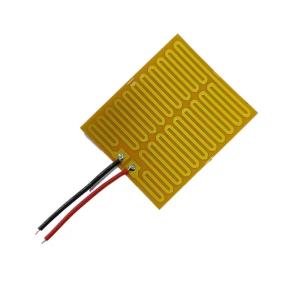 China 100×150mm Thin Flexible Heating Pad 12V 24V For Oil Tank Bottom Shell factory