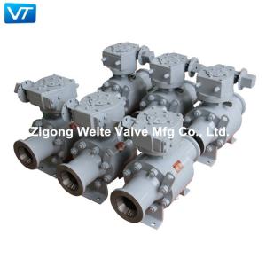 China 4x3 Inch Fully Welded Ball Valve factory