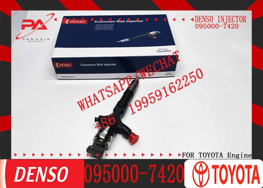 23670-30250 23670-30310 0950007420 Common Rail Diesel Fuel Injector 095000 7420 095000-7420 for Toyota