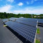 Integrated Photovoltaic Facade Architectural Commercial Solar Carports