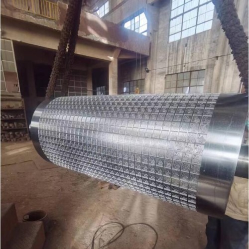 China Precision Tolerance CNC Engraved Embossing Roller for Multi-Industry Applications with Laser Etching factory