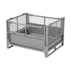 Metal Collapsible Pallet Cage Stillage Bin Steel Cage 2T Load