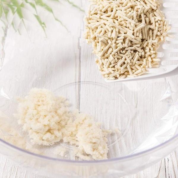 Pet Cat Product Fast Clumping Tofu Cat Litter Biodegradable Bulk Clumping