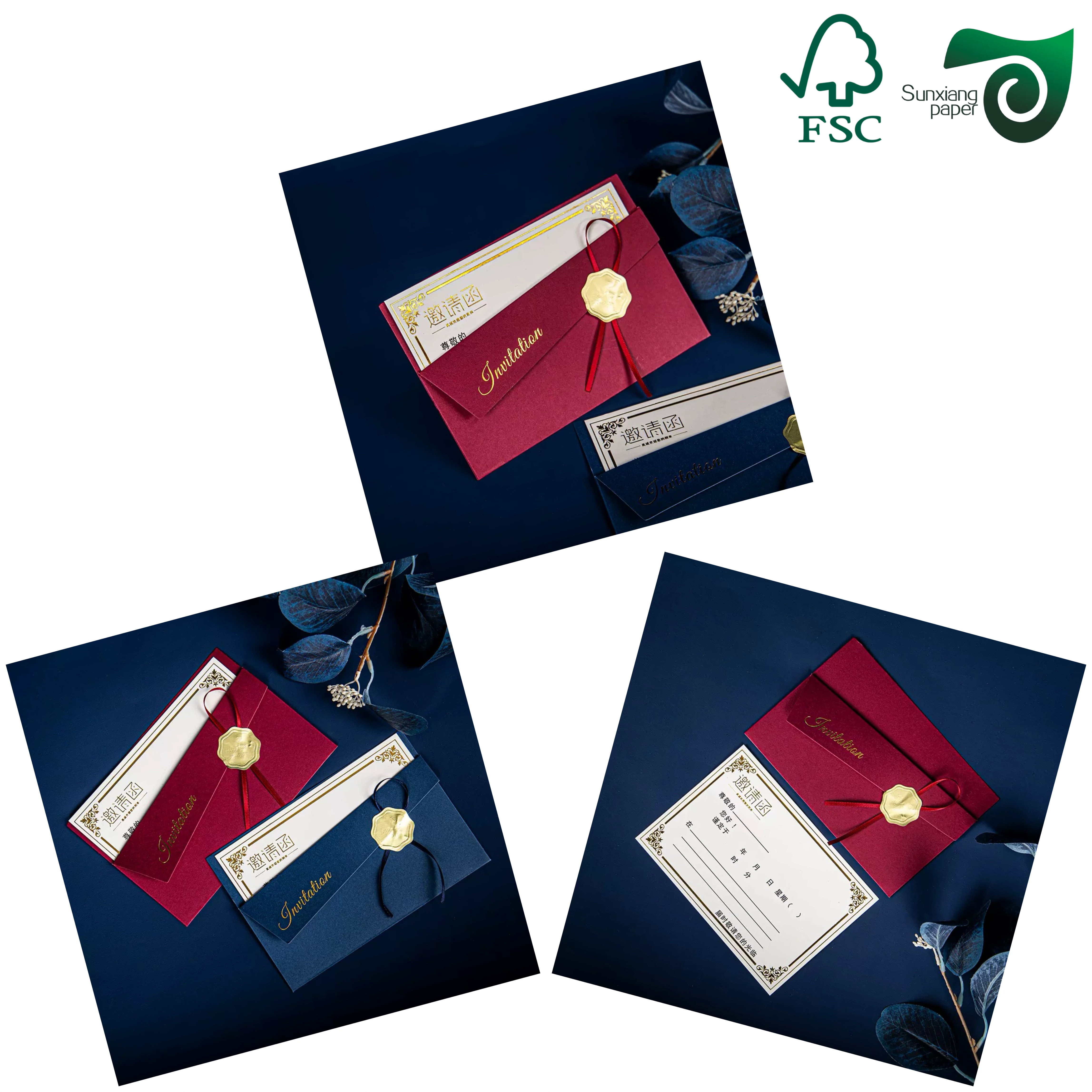 295gsm 325gsm SBS Paper Board C1S Ivory Board Ideal For Greeting Card Crafting FSC