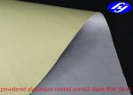 Powdered Aluminium Coated Aramid Fiber Fabric For Thermal Insulation