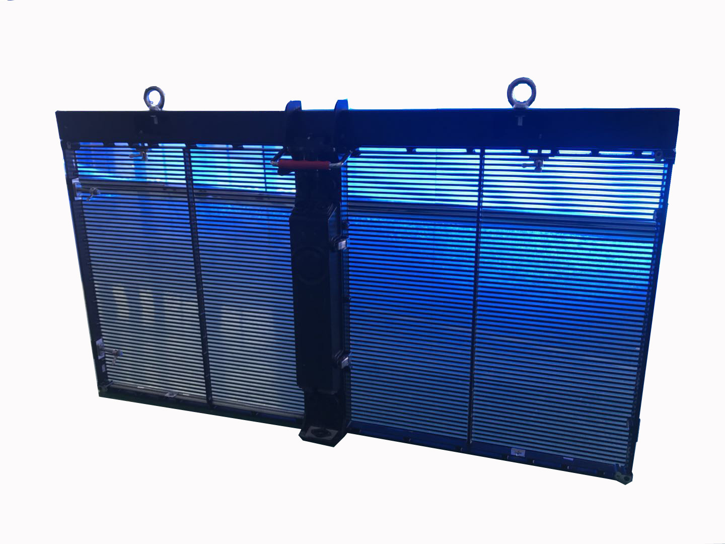 Show Outdoor Transparent 1920Hz High Refresh LED Video Screen 4500mcd High Brightness Shenzhen Factory
