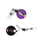 Multipurpose Retractable Badge Reel , Name Badge Clips For Employee ID Cards