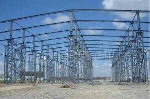 China Waterproof Prefabricated Warehouse Steel Structure Building Workshop factory