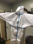 Corona Virus Medical Disposable coverall Protective Clothing CE certificate suit