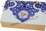 Both Sides Printing Cardboard Food Packaging Boxes , Mooncake Display Packaging