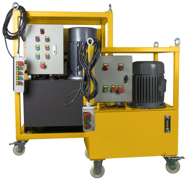 Hydraulic Driven Pipe Cutting And Beveling Machine Auto Feed Steel Body On Site