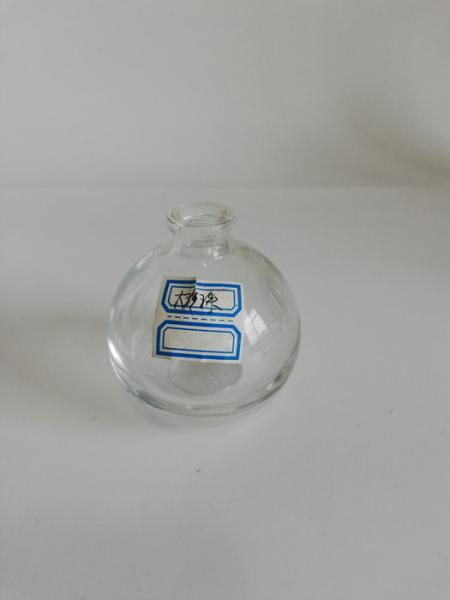 Clear Small Glass Perfume Bottles / Oval Perfume Atomizer Bottles 30ml