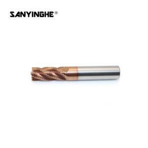 China HRC50 Rough Milling Cutter Cnc Carbide End Mills 3mm 8mm 14mm 20mm 4F factory