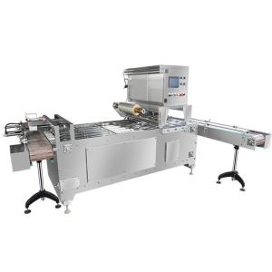 China Fast Food Vacuum Tray Sealer Machine Takeaway Container Packaing Low Residual Oxygen factory