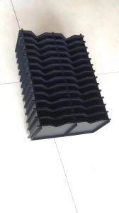 China Plastic Turnover Box PP Corrugated Sheet Hollow Board Spacer Blade Clamp factory