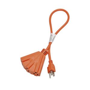 China 3 Outlet In/Outdoor Extension Cord With UL/CUL Passed factory