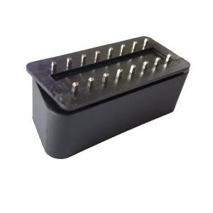 China Automobile 24V OBD Car Connector Durable 16 Pin PA66 Brass Material factory