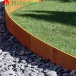 Wear Resistance 1.6mm Corten Steel Lawn Edging Rusted Metal Landscape Edging