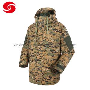 China Custom Military Breathable Waterproof Woodland Digital Camouflage Tactical Army Jacket factory